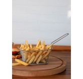 Металлическая подставка для картошки фри MaxxMalus "Fast food"